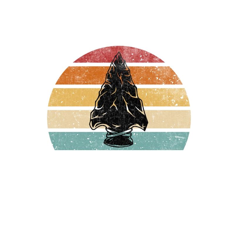 Vintage -Angebots -ID eher Pfeilspitzenjagd Vintag