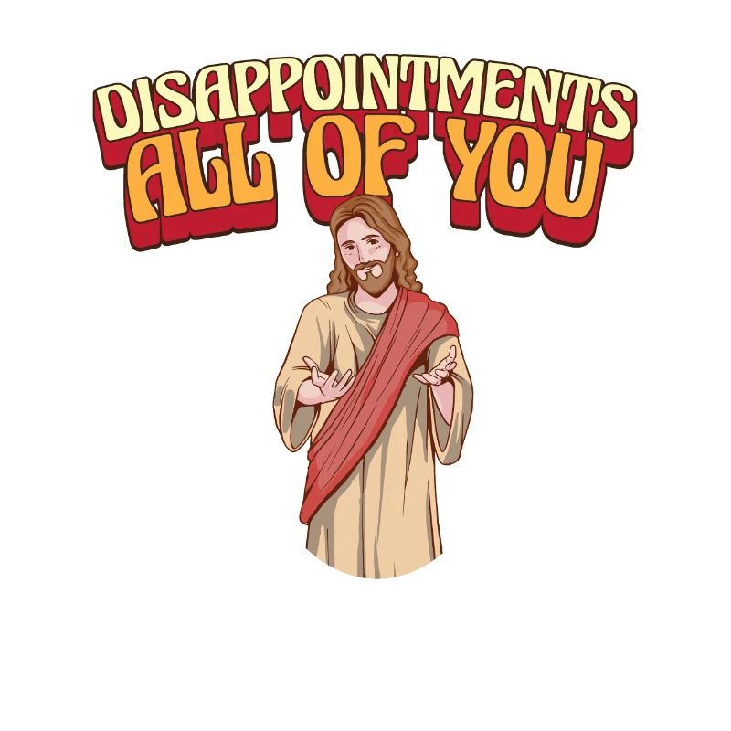 Drôle de Jesus Facepalm Meme Déceptions Tout de