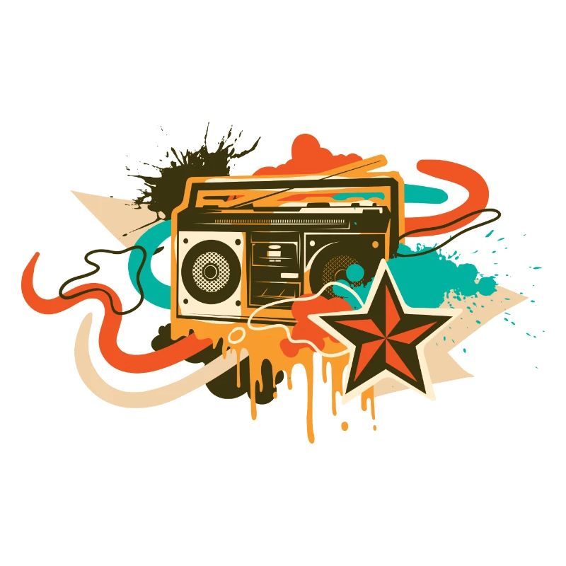 Retro-Musik-Player