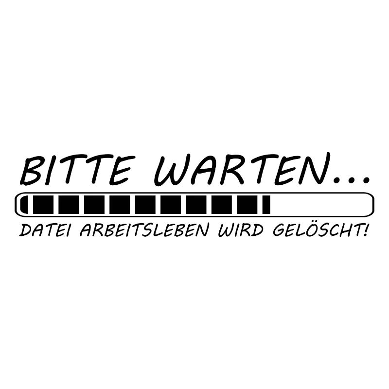 Bitte warten Datei Arbeitsleben wird gelöscht