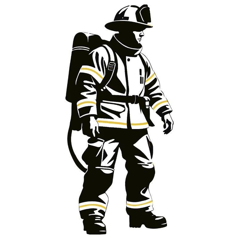 Feuerwehrmann - Beruf Design Sticker