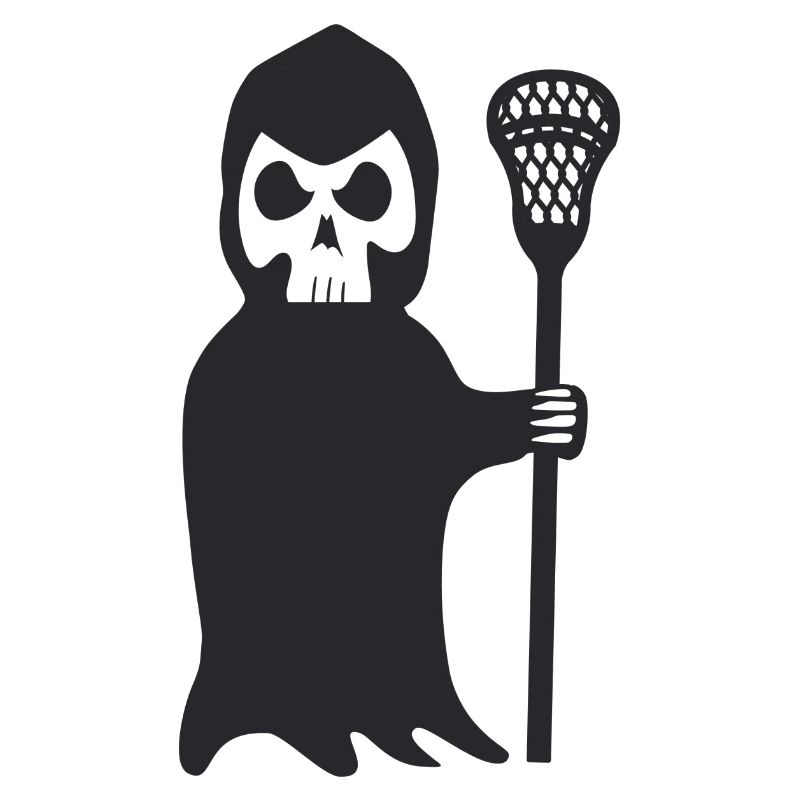 Lacrosse Player Lacrosse Player Grim Reaper