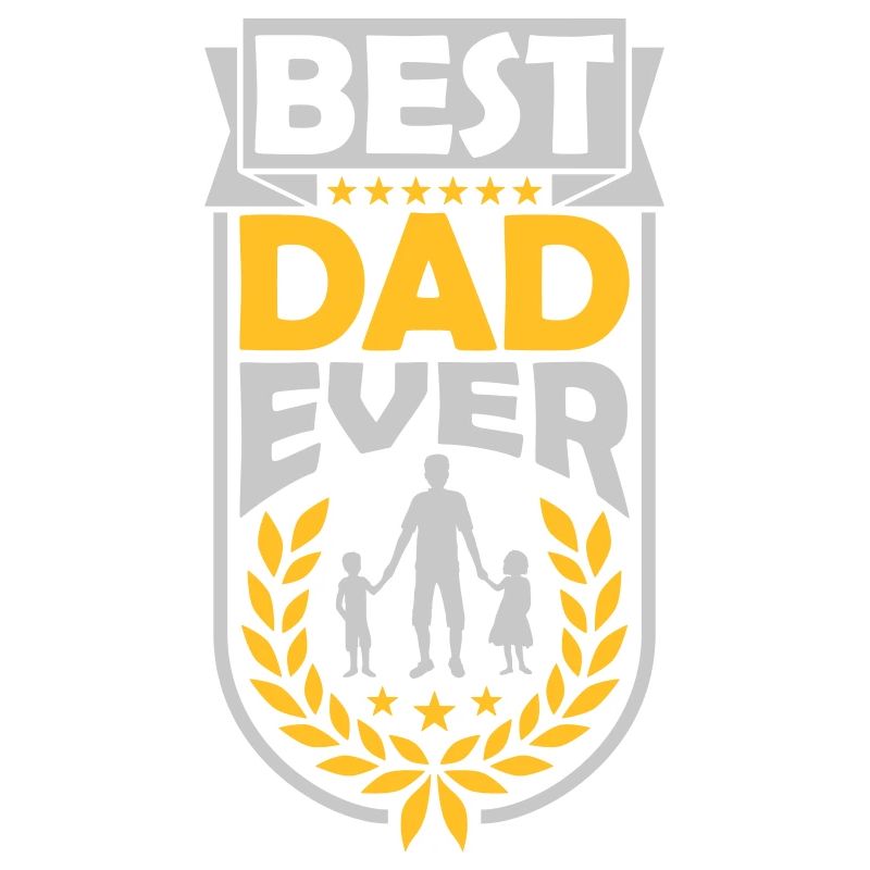 Best Dad Ever Lorbeerkranz
