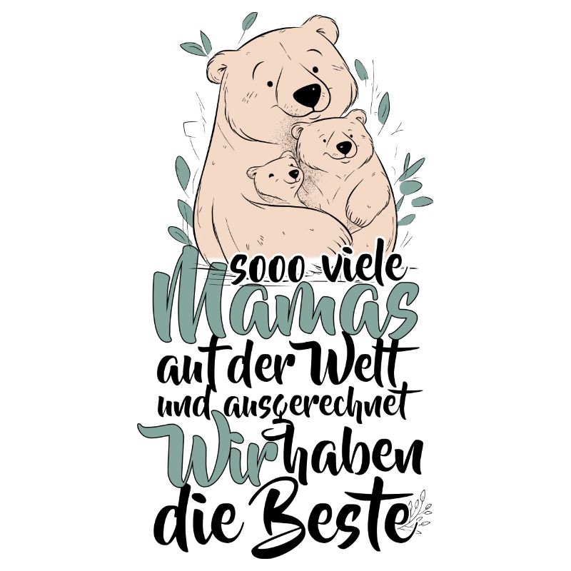 So viele Mamas auf der Welt Muttertag Geschenk