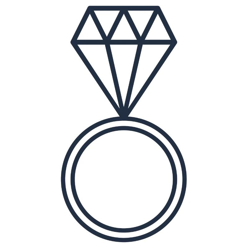 Ring mit Diamant