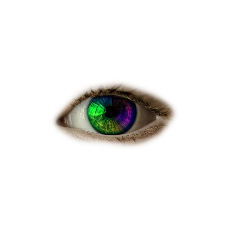Auge Regenbogen