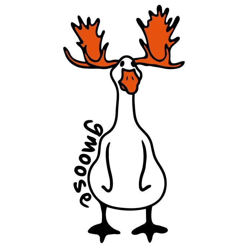 Gmoose, a goose like a moose