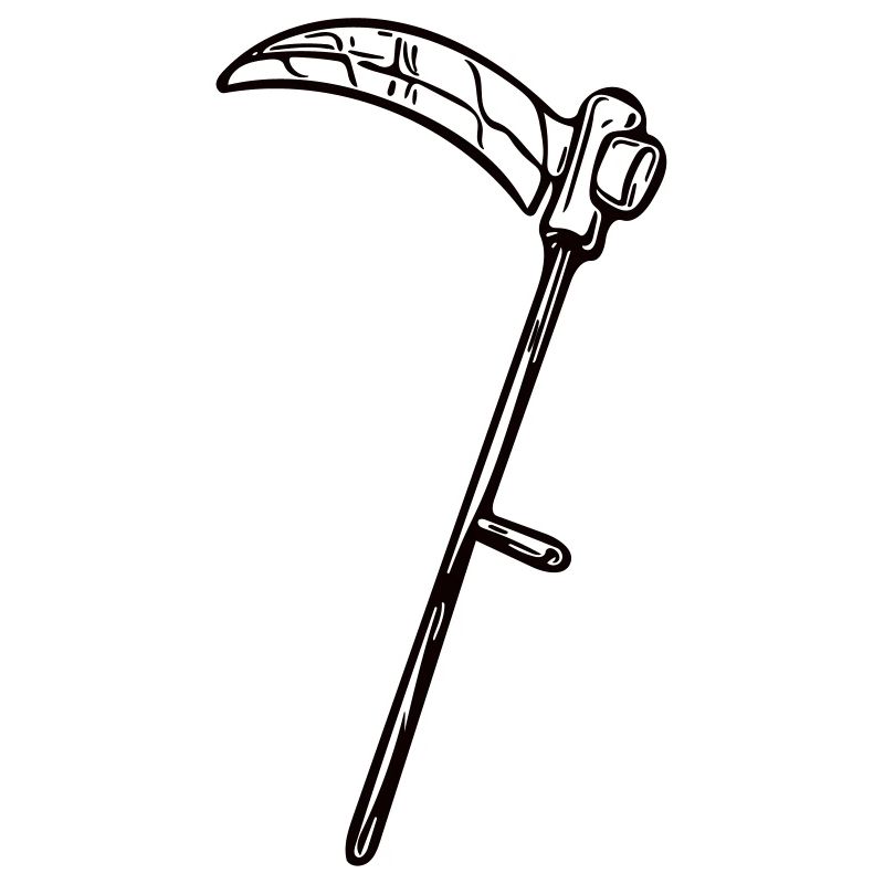Scharfe Sensen Vector