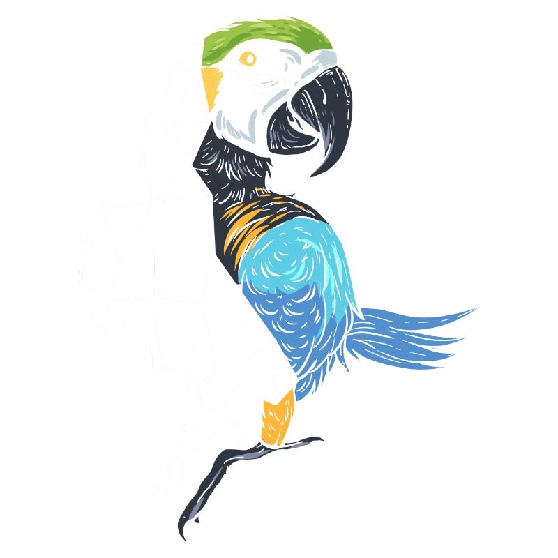 Rad Papagei Vogelkunde Geschenk