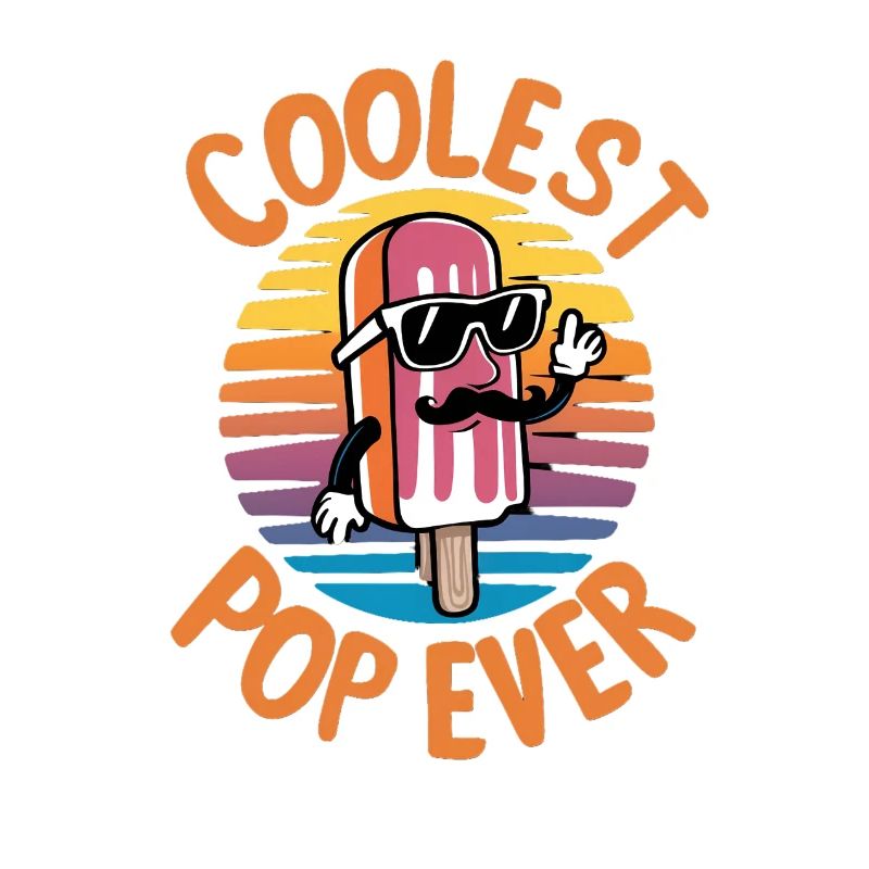 Coolest Pop Ever Fun Popsicle Dad