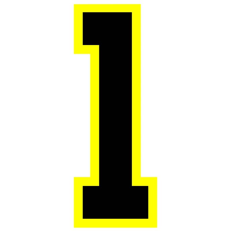 Maillot à 1 numéro