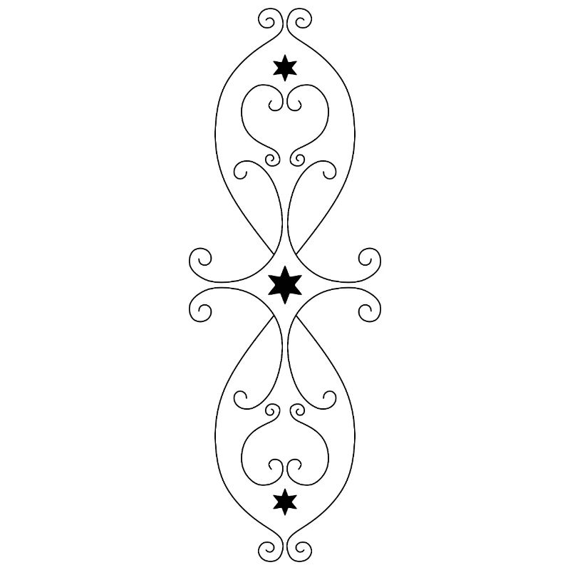 Symmetrical Star Pattern