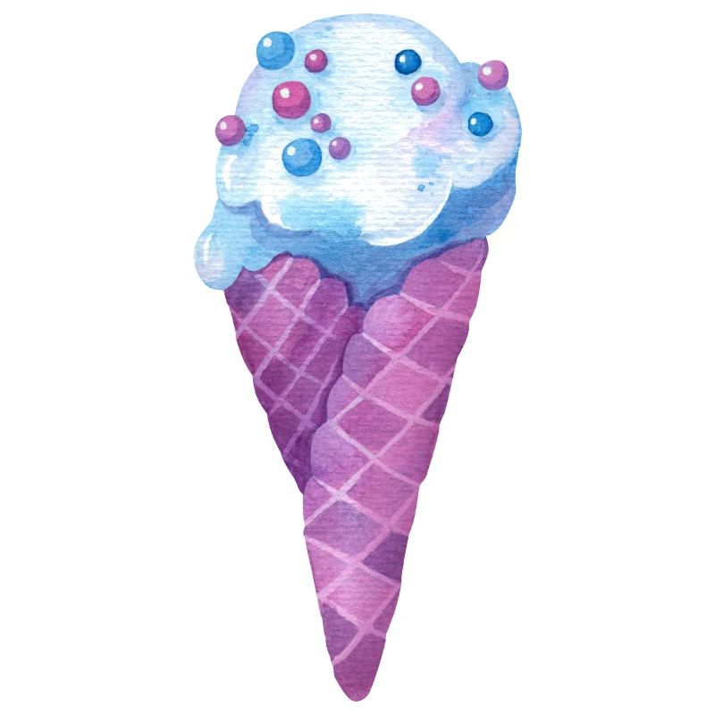 Cornet de crème glacée