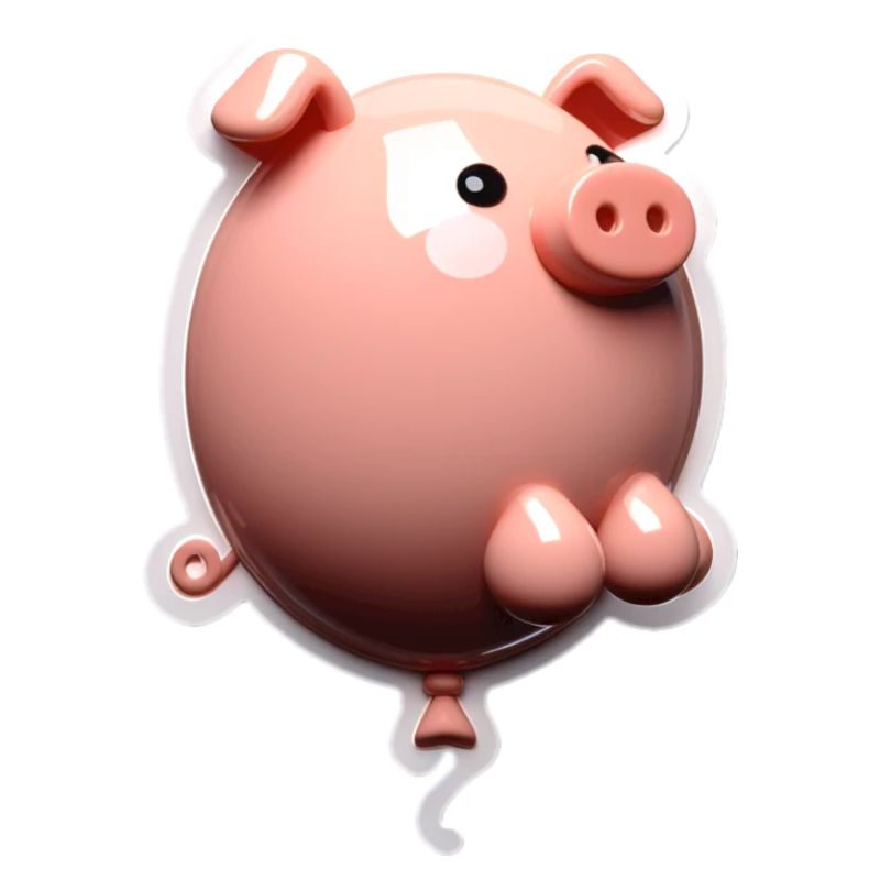 Pig balloon
