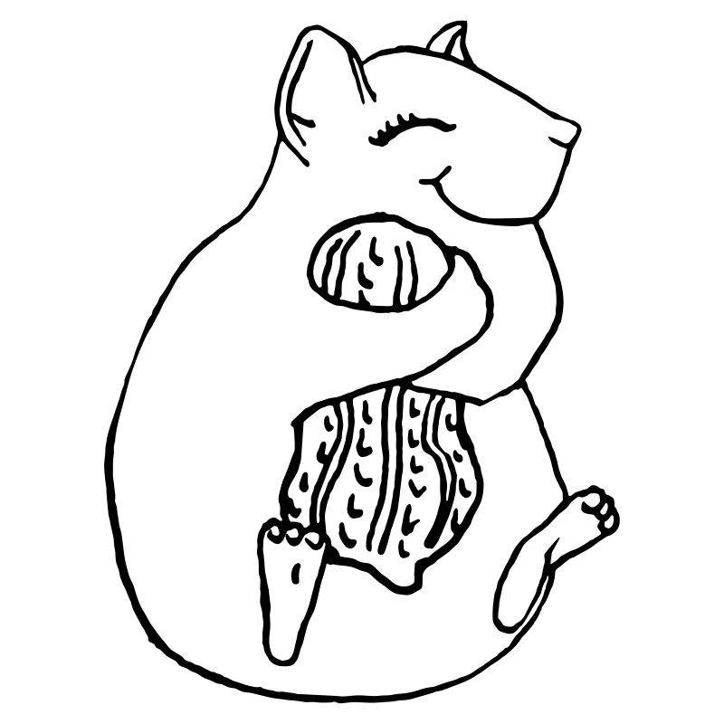 Art Deco Space Squirrel