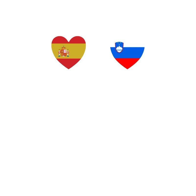 Espagne et Slovénie Drapeau slovène Drapeaux