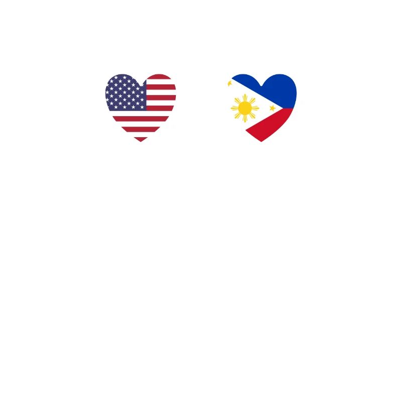 Drapeaux du drapeau philippin des États-Unis et des Philippines
