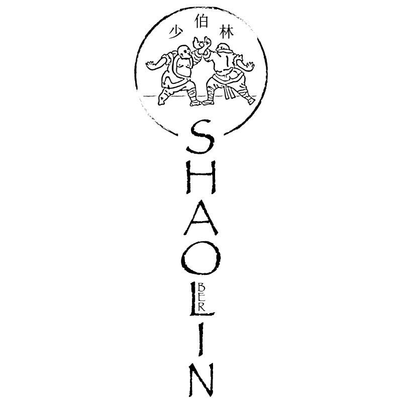 Shaolin Berlin logo vertical black