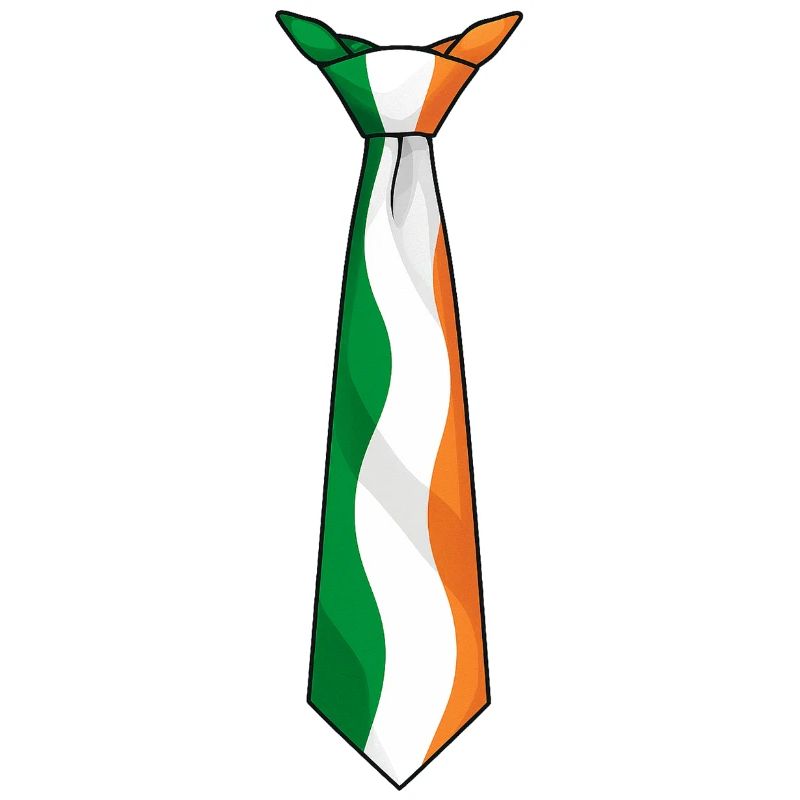 Cravate d’Irlande – Conception du drapeau