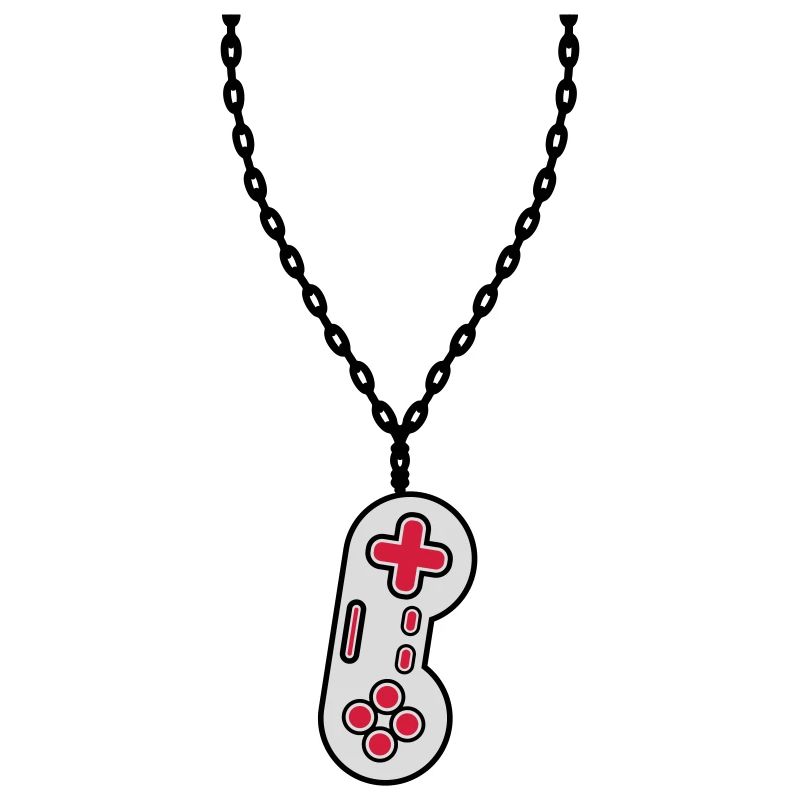 Halskette Schmuck alter Controller
