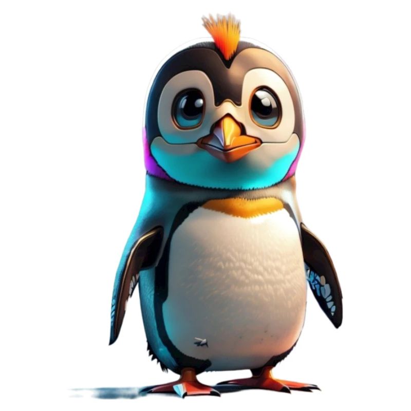Roboter Pinguin