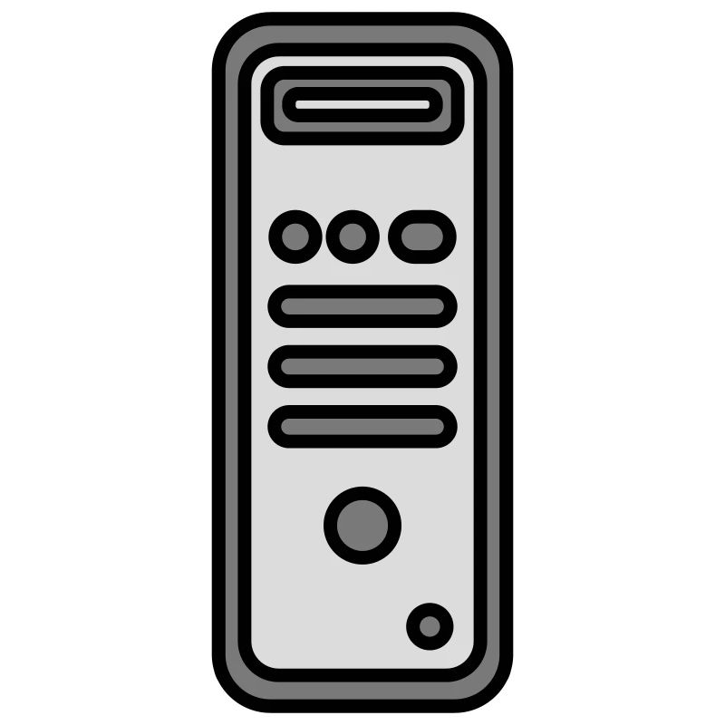 Chassis Computer Tower Icon