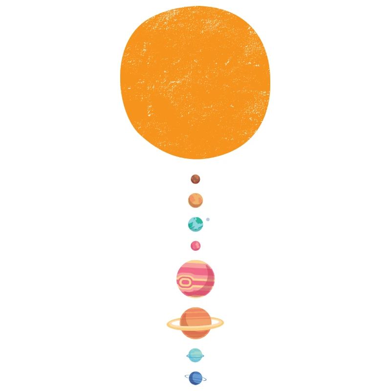 Solar system and its planets: astronomer gift