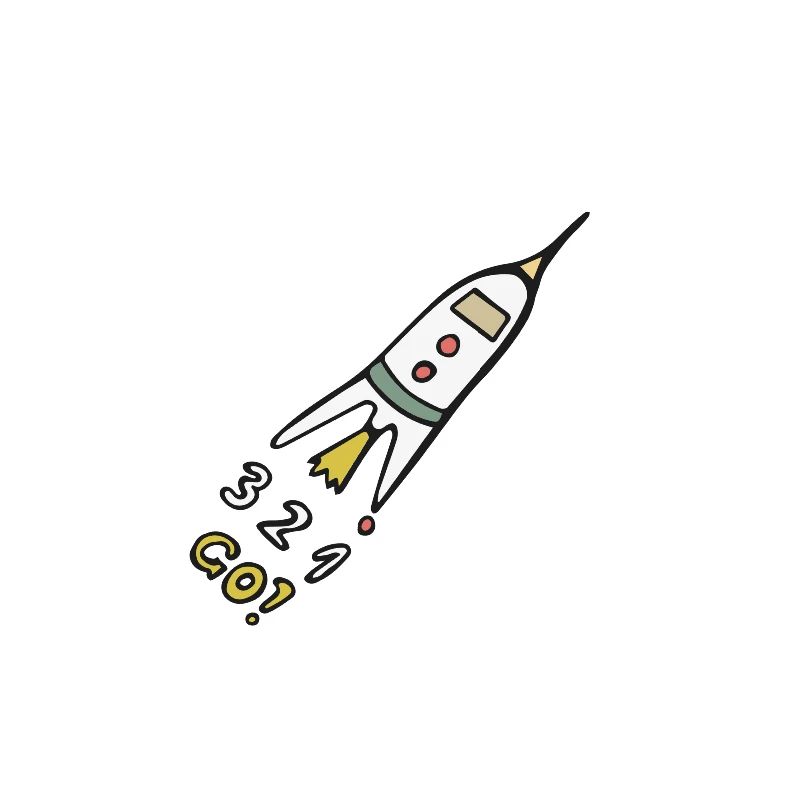 Space Rocket 3 2 1 Go!