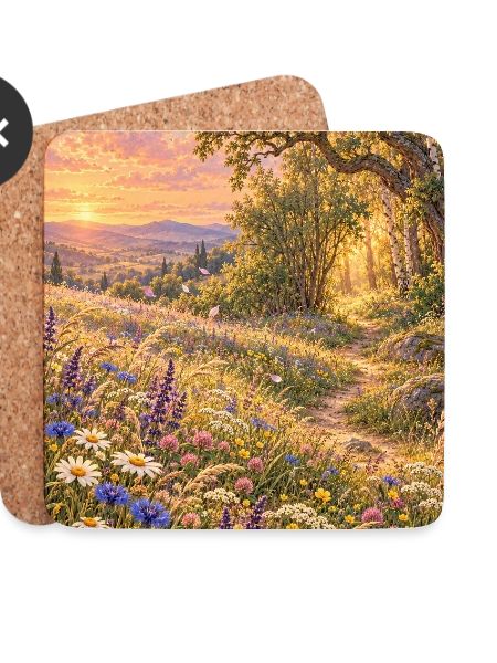 Wildblumenwiese am Waldrand