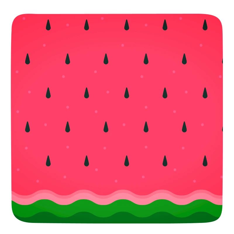 Watermelon summer fruit Fresh pattern