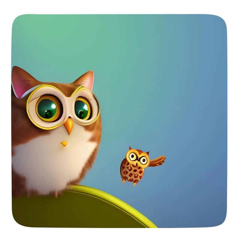 Katze und Eule