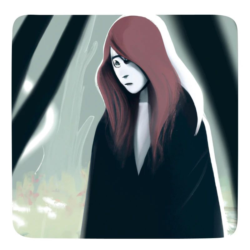 Emo Mädchen Traurig Düster #001