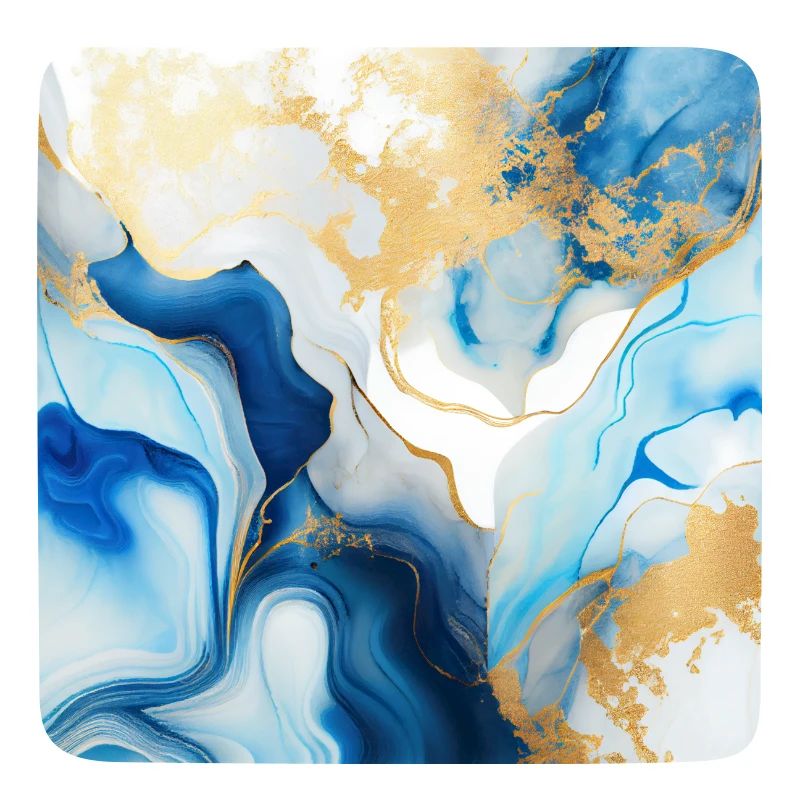 Blauer moderner Marmor