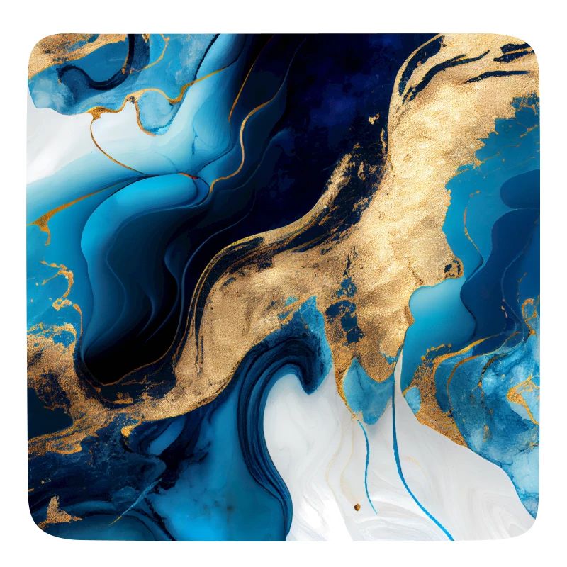 Blauer moderner Marmor