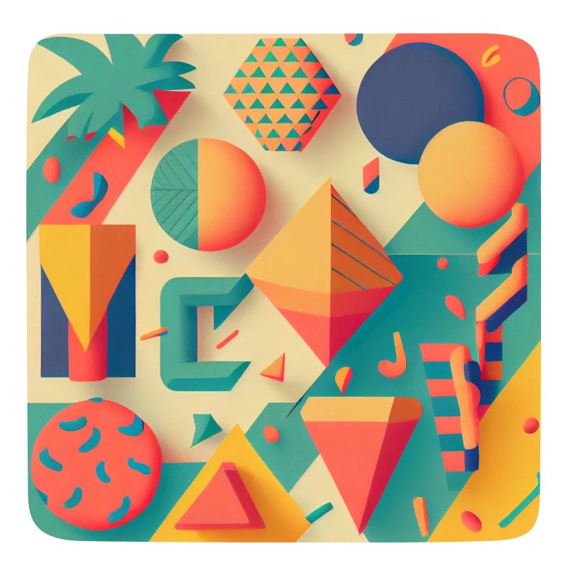 Vintage 90s Pattern Geometric