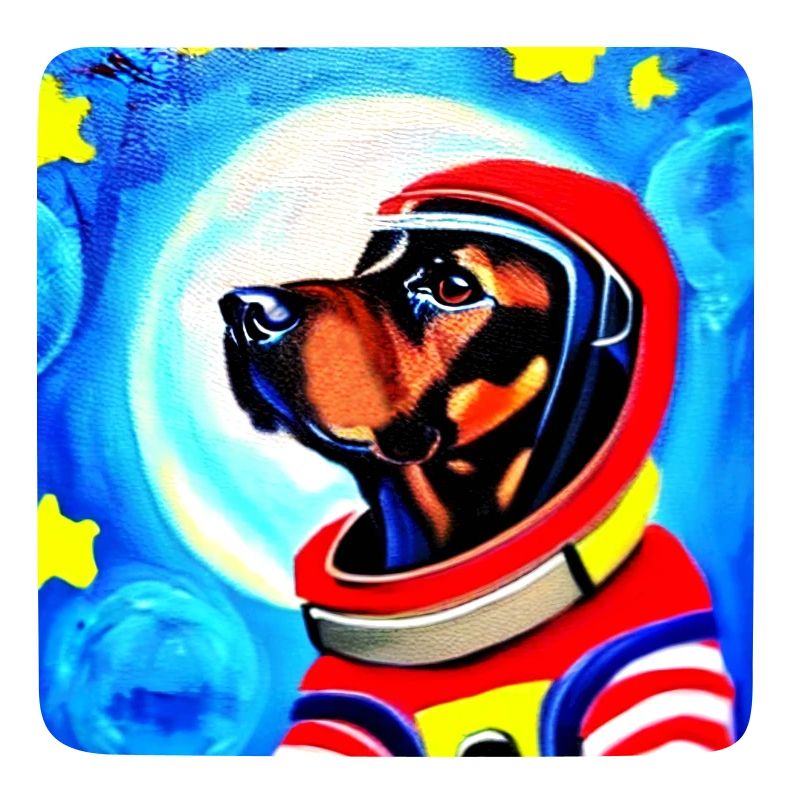 Combinaison spatiale rouge cosmo dog