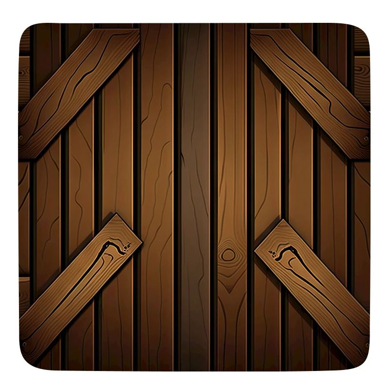 Rustic wooden plank pattern brown