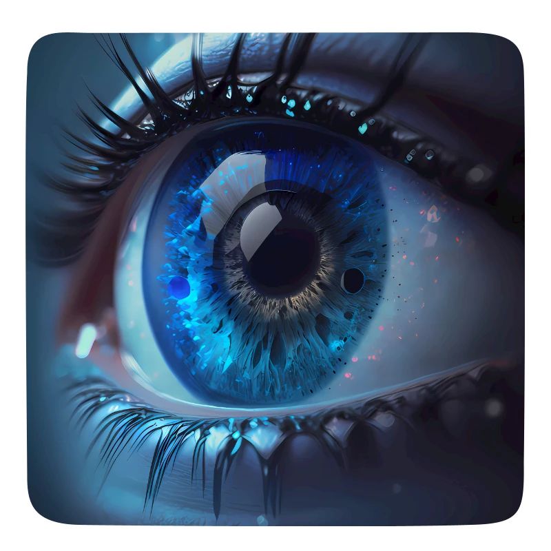 Gros plan de Blue Eyes