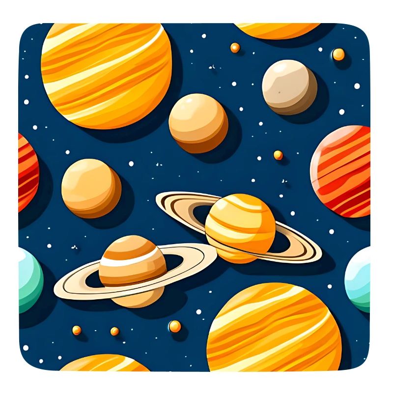 Freaky Solar System Pattern