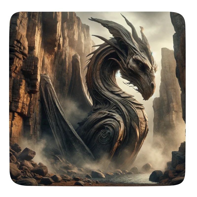 Drache in der Schlucht