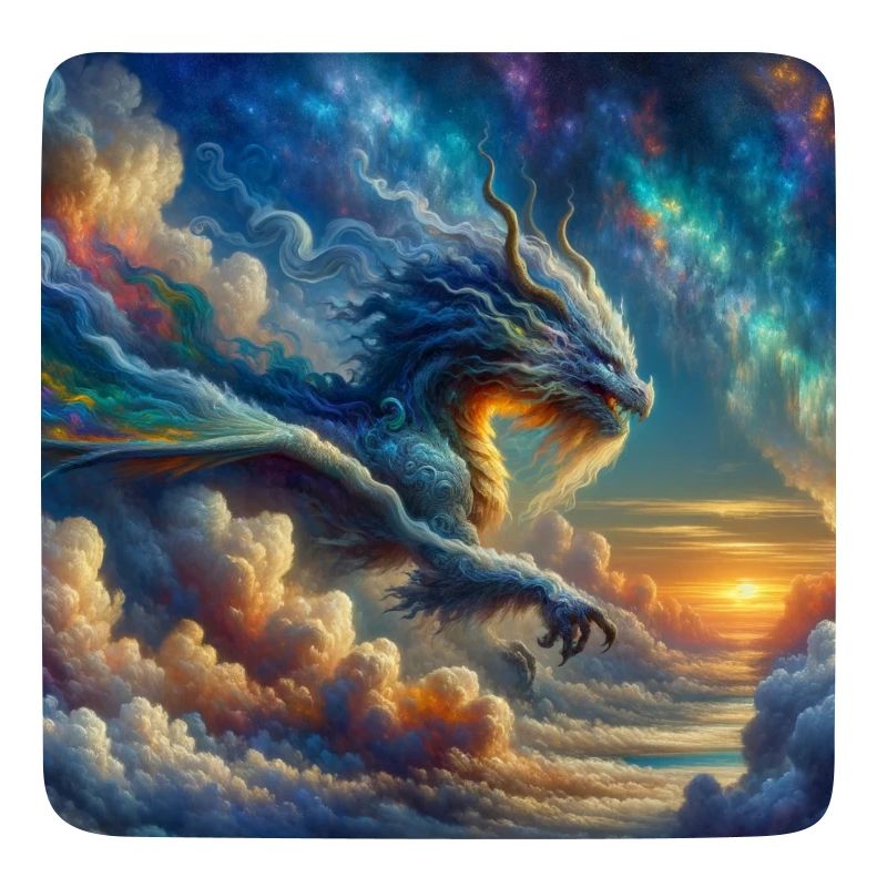 Affiche Dragon dans les nuages