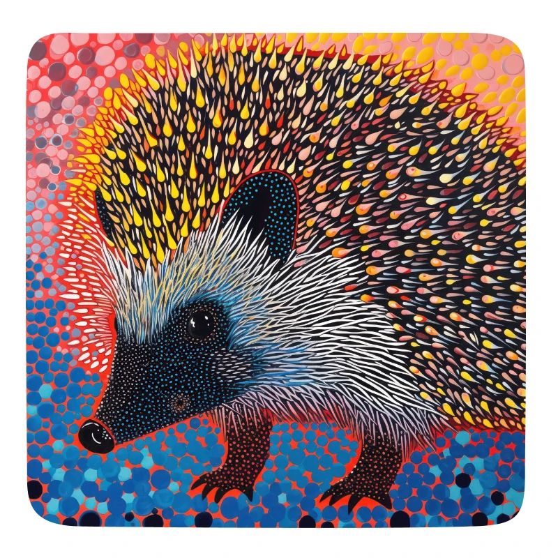 igel, bunt, tier, geschenk, geschenkidee