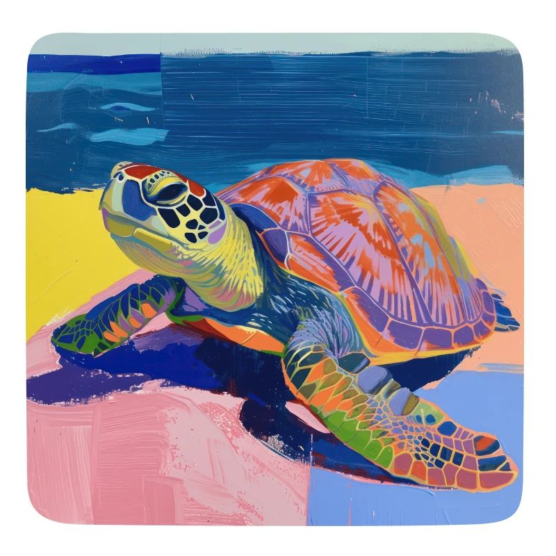 schildkröte, bunt, tier, geschenk, geschenkidee