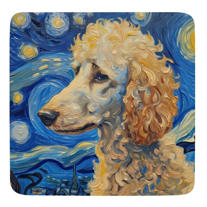 Poodle Van Gogh Gift