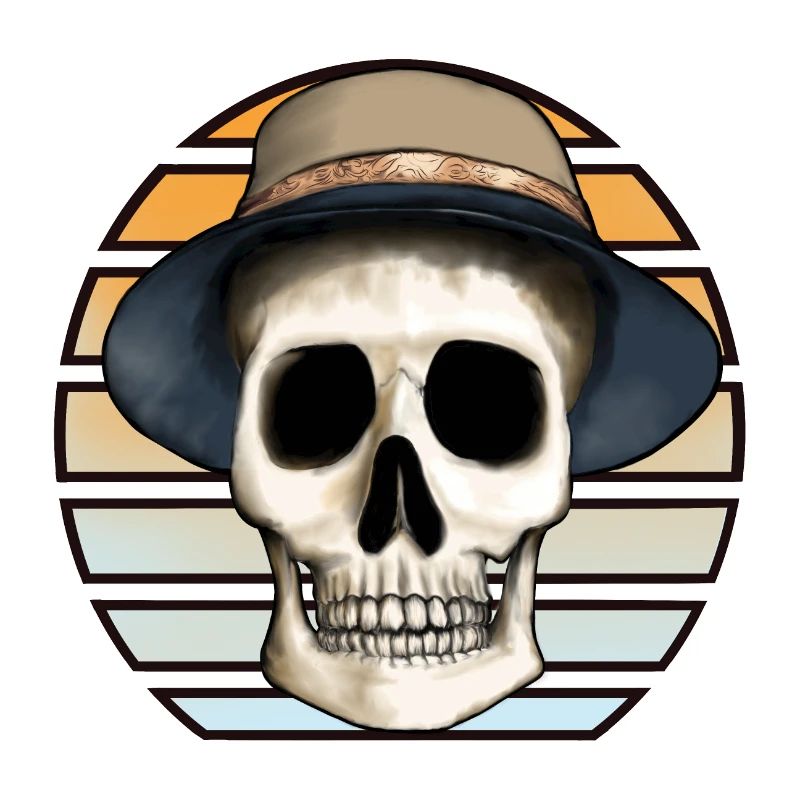 Skull with Hat