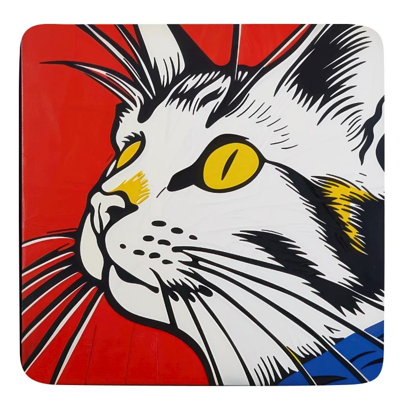 Chat, motif de chat, bande dessinée