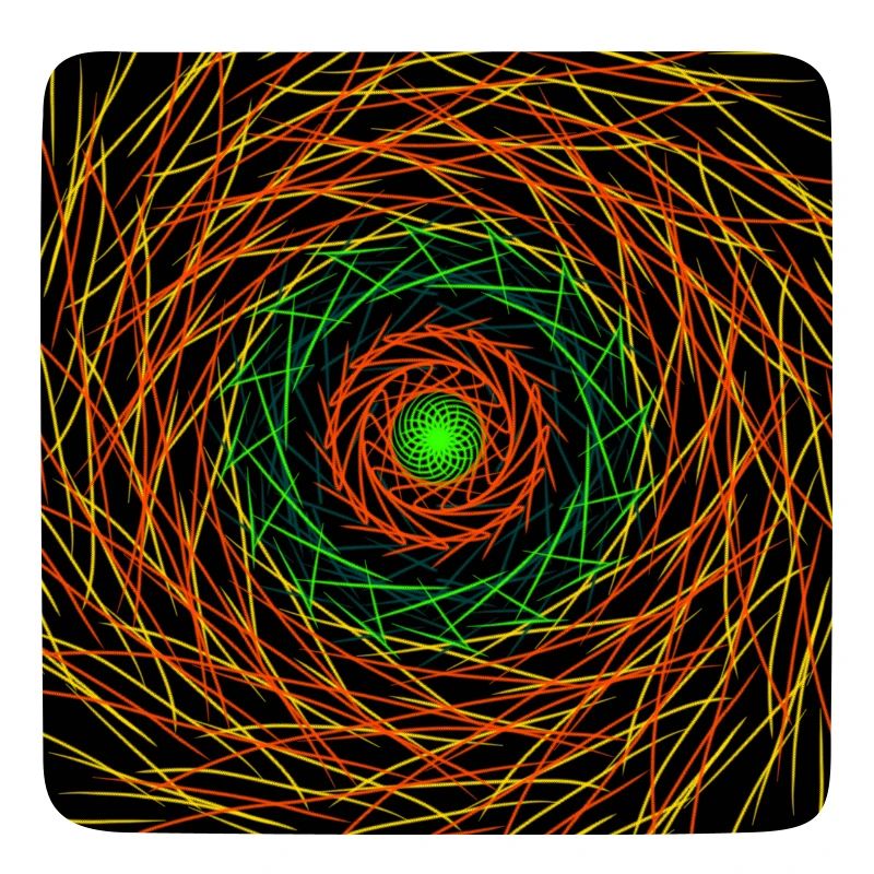 abstract concentric lines