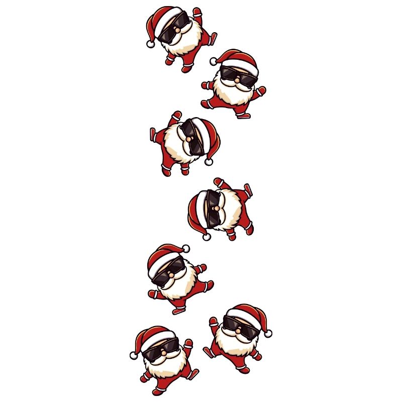 Weihnachtsmann Party Lustig
