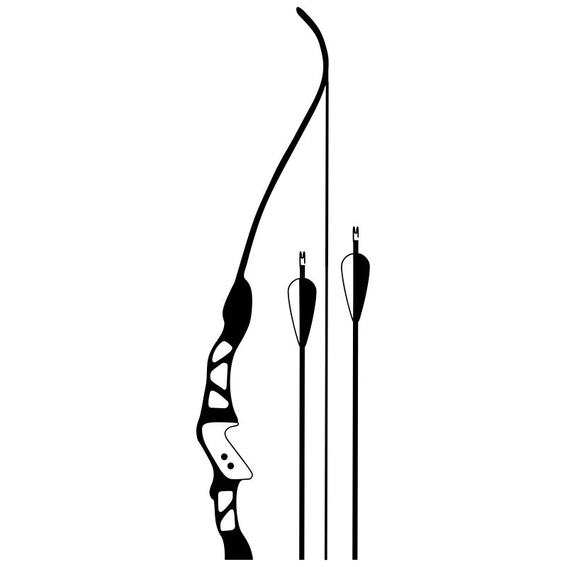 Recurve bow archery
