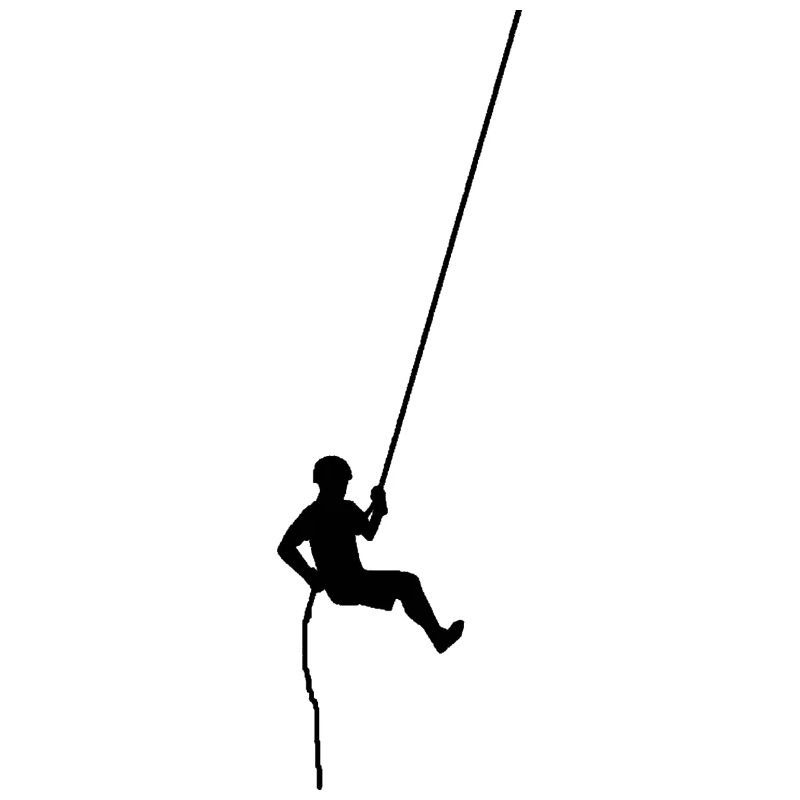 abseiling